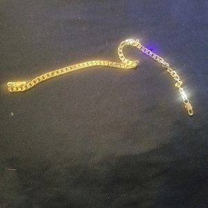 NEW 14k Cuban link bracelet/ankle bracelet